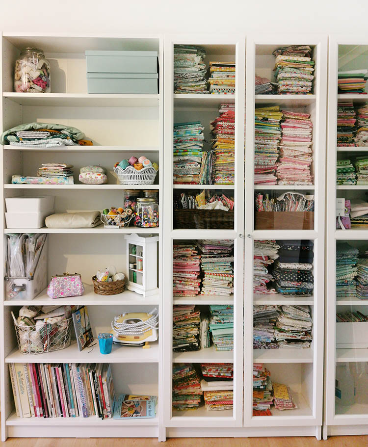 Sew Your Own Storage The Ikea Billy Bookcase Storage System